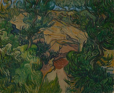 Entrance to a Quarry by Vincent van Gogh